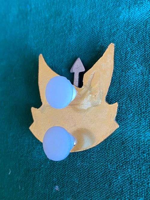 WEMMERPAN COMMANDO BI-METAL CAP BADGE- APPROVED IN 1991- 2 PINS