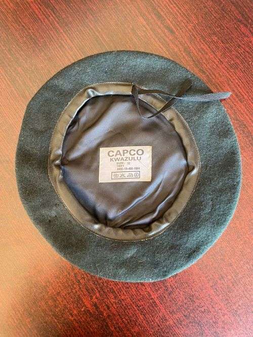 INFANTRY BERET-INSIDE RING MEASURES 48 CM