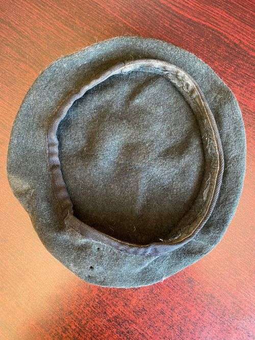 INFANTRY BERET-INSIDE RING MEASURES 53 CM