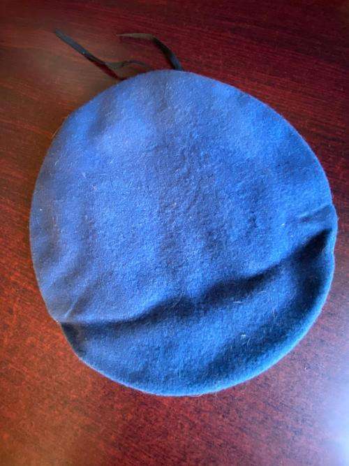 SADF BERET-DATED 1977/78 INSIDE RING MEASURES 50CM-GOOD CONDITION