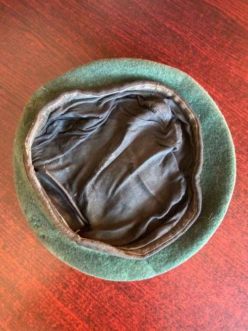 SA INFANTRY BERET-INSIDE RING MEASURES 51 CM