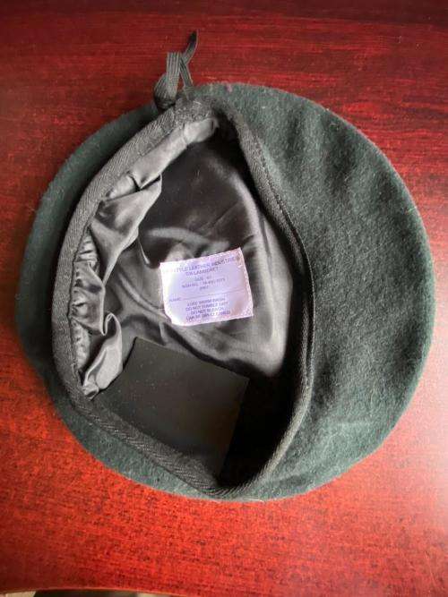SA INFANTRY BERET-DATED 2007-SIZE 61-LIKE NEW