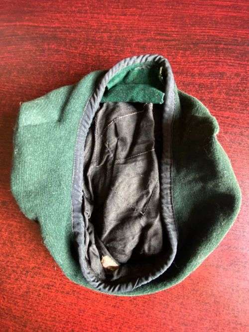SA INFANTRY BERET-INSIDE RING MEASURES 52 CM
