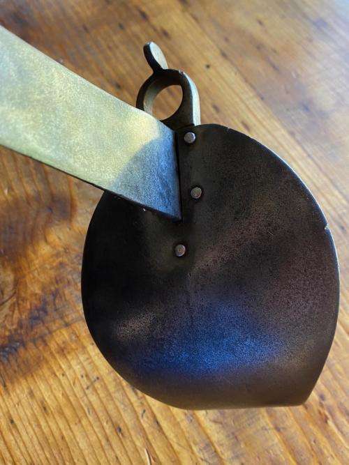 BRITISH 1859 PATTERN CUTLASS BAYONET,CONVERTED FOR MARTINI HENRY STEEL BOWL GUARD WITH SWORD KNOT SL