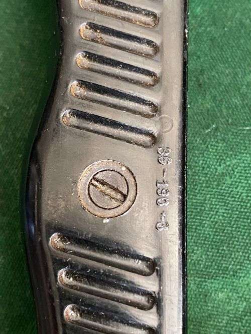 YUGOSLAVIAN M56 BAYONET FOR THE 7,62 M 1956 SUB MACHINE GUN- OVERALL LENGTH 280MM