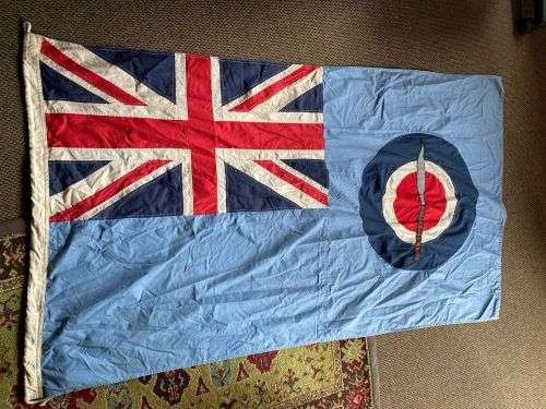 ROYAL RHODESIAN AIR FORCE FLAG -PRE U.D.I. STITCHED,DOUBLE SIDED-MEASURES 94X166