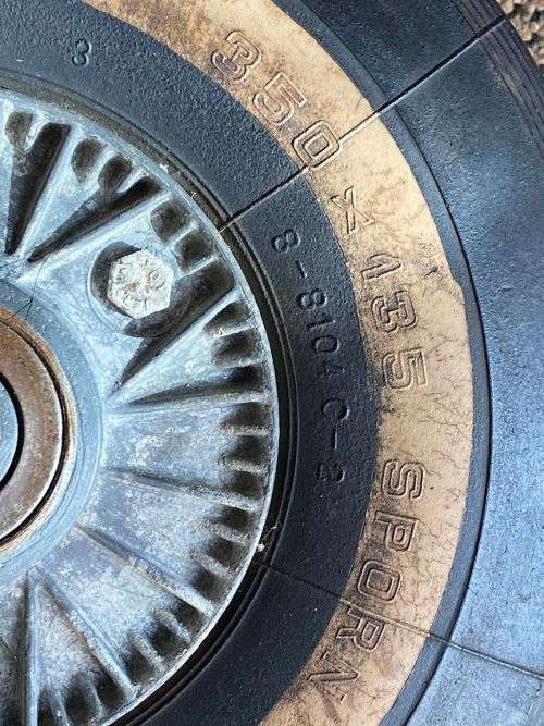 AUTHENTIC WW2 GERMAN FIGHTER AIRCRAFT MESSERSCHMITT BF109 TAIL WHEEL-ALSO USED ON THE FOEKE WULF 190