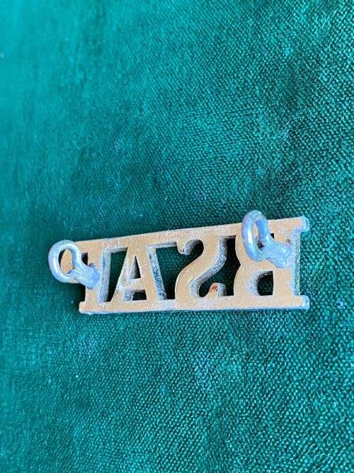 RHODESIA BSAP ANODISED TITLE- 2 LUGS