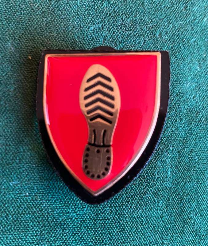 SA ARMY TRACKER INSTRUCTOR-BREAST BADGE- 2 PINS