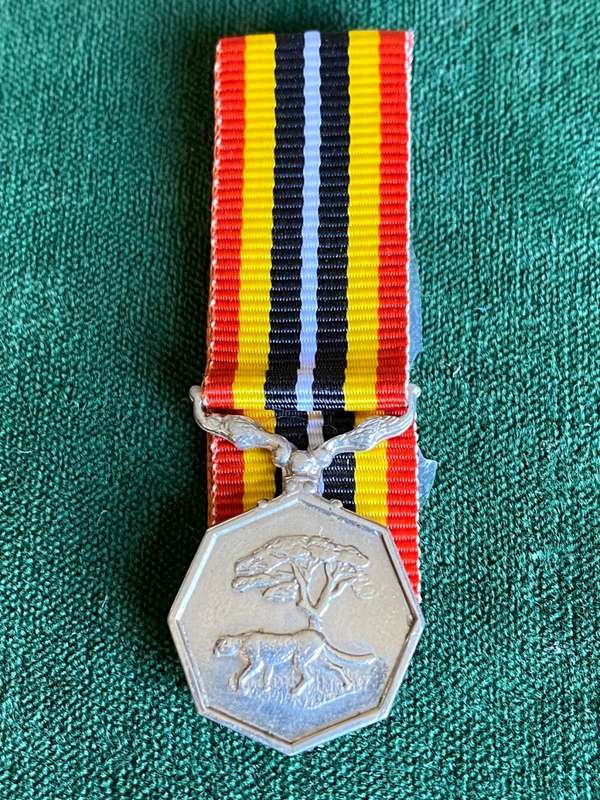 MINIATURE SOUTHERN AFRICA MEDAL (SAM) 1987-1990
