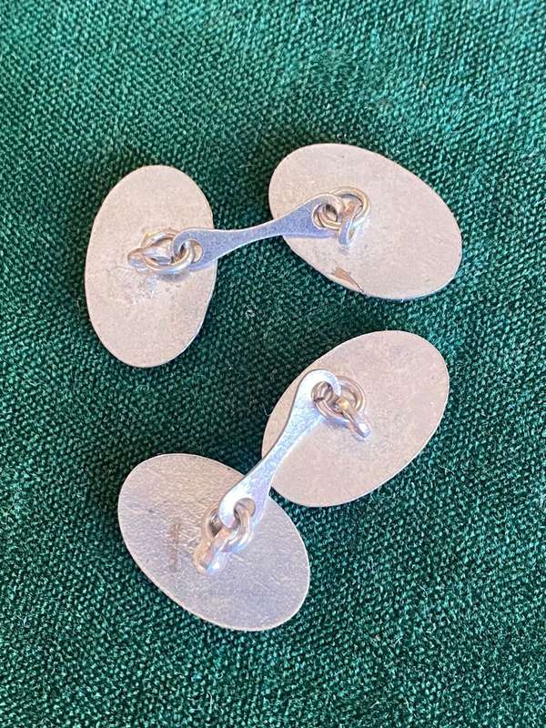 ITALIAN WW2 ADDIS ABEBA CUFFLINKS