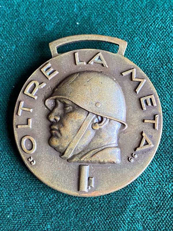 ITALIAN WW2,FASCIST,COLONIAL MERIT MEDAL-DIAMETER 38 MM