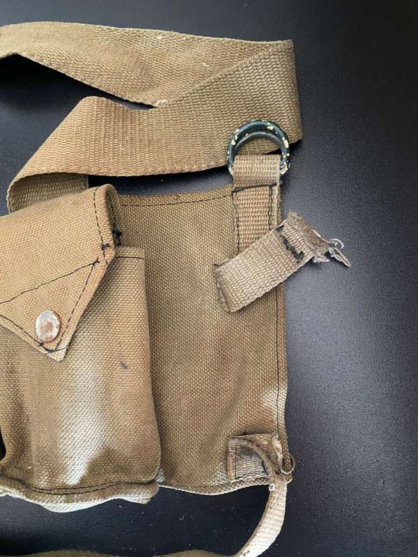 RHODESIAN FEREDAY AND SONS,SALISBURY-4 POCKET CHEST WEBBING,COMBAT USED,BUT GOOD AND COMPLETE CONDIT