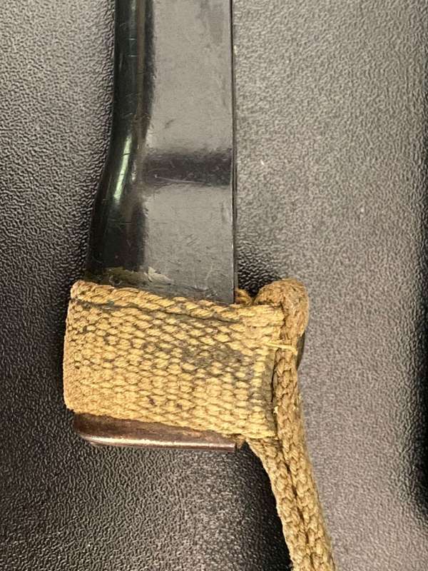 .303 RIFLE NO 4 MK11-SAVAGE BAYONET WITH VICTORY PLASTIC SCABBARD