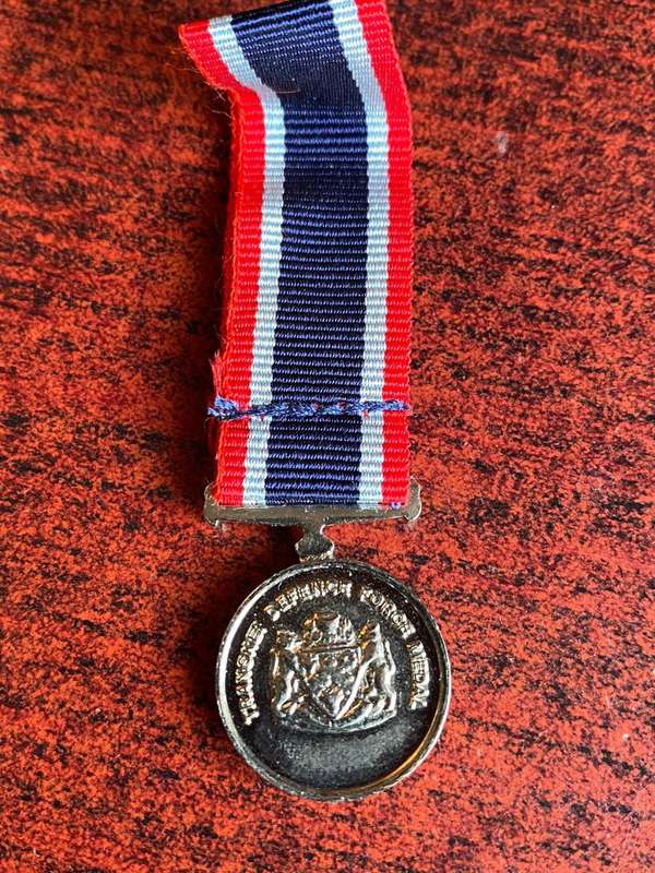 MINIATURE TRANSKEI DEFENCE FORCE MEDAL