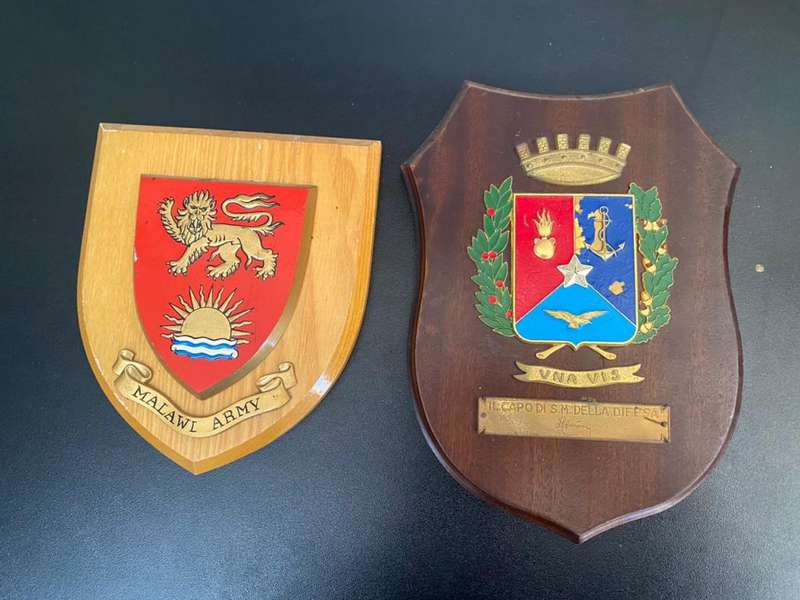 2X PLAQUES-SOLD TOGETHER