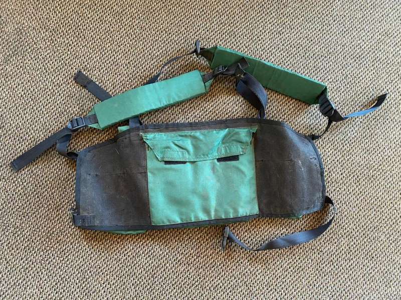 ORIGINAL KOEVOET CHEST WEBBING COMPLETE-USED BUT GOOD CONDITION