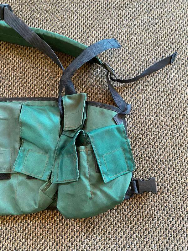 ORIGINAL KOEVOET CHEST WEBBING COMPLETE-USED BUT GOOD CONDITION