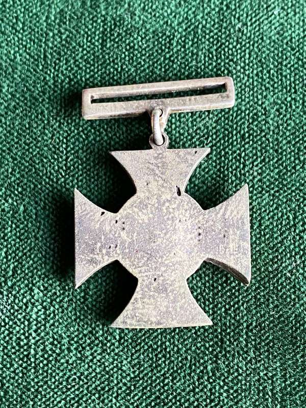 MINIATURE VENDA GALLANTRY CROSS IN SILVER(GCS)FOR BRAVERY
