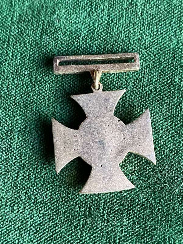 MINIATURE VENDA GALLANTRY CROSS IN GOLD (GCG) FOR BRAVERY
