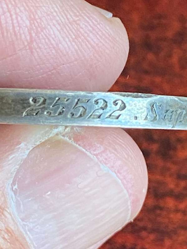 FULL SIZE 6 CLASPS QSA MEDAL WITH CLEAR GHOST DATES-AWARDED TO 25522 SAPR. T. CONIBEERE R.E.-NAMING