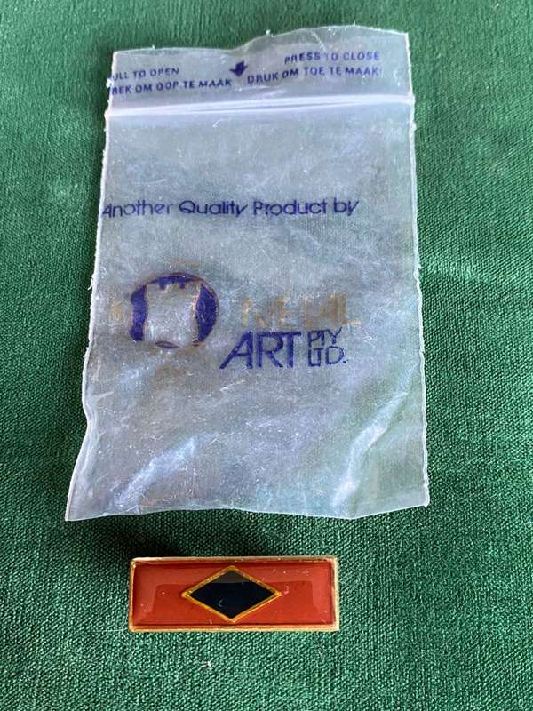 S.W.A.T.F. ENGINEERS CORPS BERET BAR- ORIGINAL- 2 PINS