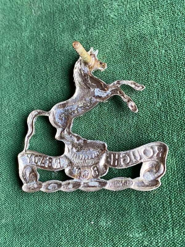 NATAL MOUNTED RIFLES CAP BADGE-ADOPTED 1965- ONE LUG