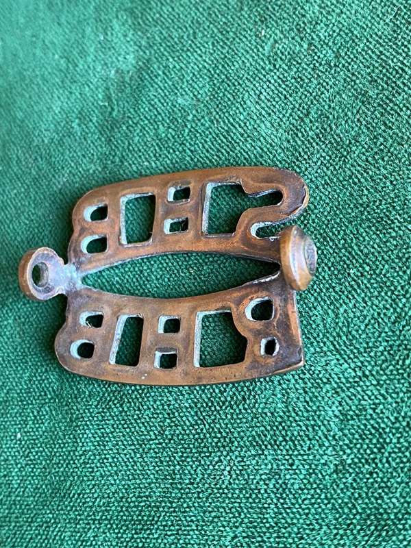 RAILWAYS AND HARBOURS BRIGADE TITLE-WORN DURING WW2-2 LUGS