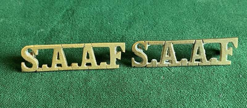SAAF TITLE PAIR-WORN 1930'S-LUGS INTACT
