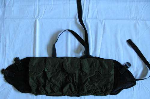 RECCE OLIVE GREEN NIEMOLLER CHEST WEBBING.