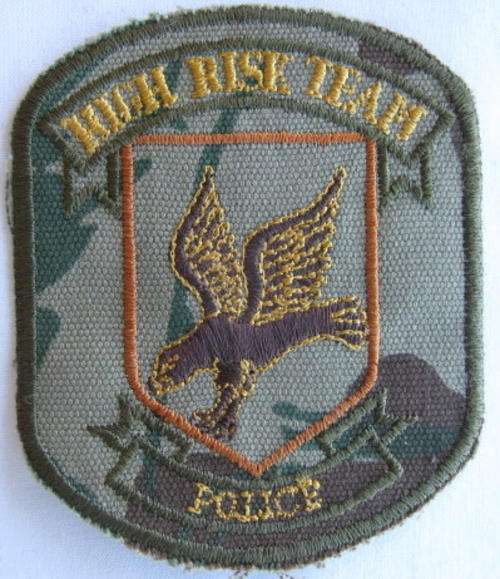 SAP TASK FORCE - HIGH RISK TEAM CLOTH PATCH.