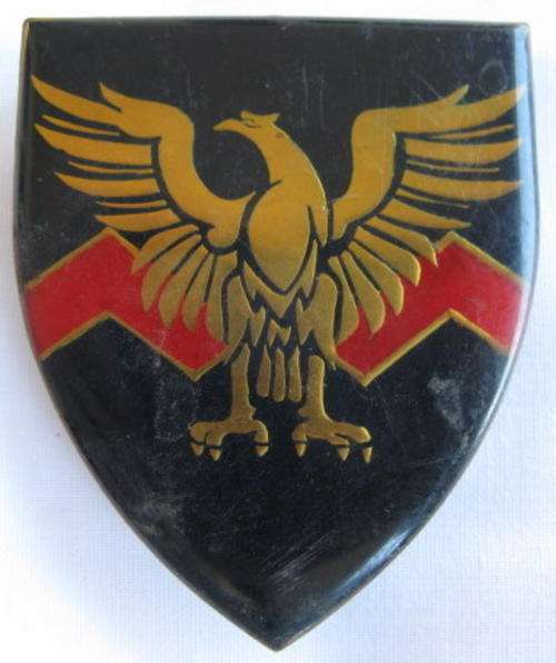 FLASH - TRANSVAAL STAATS ARTILLERIE - ORIGINAL FLASH.  3 PINS.