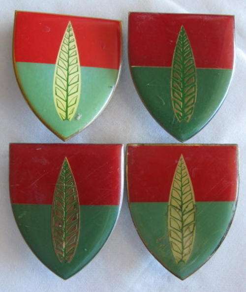 FLASH - 10 ARTILLARY AIR DEFENCE SCHOOL & SILVER LEAD VARIATION PAIR