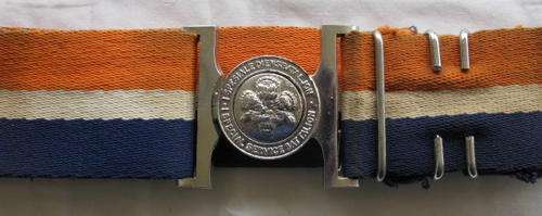 1 SPECIAL SERVICE BATTALION COMPLETE STABLE BELT - EXTENDED LENGTH 110CM.