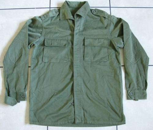 RECCE / SPECIAL FORCES TRAINING GREENS - ORIGINAL PERIOD ITEM.  HEAVY DUTY KHAKI GREENS SIZE LARGE