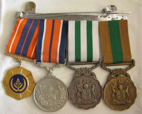 SADF MEDAL GROUP FULL SIZE NUMBERED.