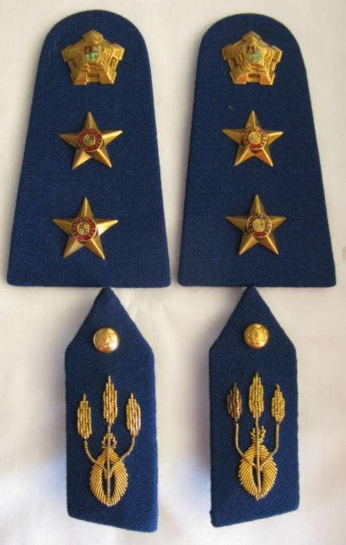 OLD SAP RANK BOARD PAIR FOR COLONEL WITH GARGETS.