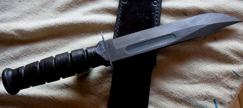 US Marine k-Bar knife by Camillus Cutlery USA