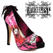 Brand new in Box Iron Fist Gold Digger Platform shoes Size 5