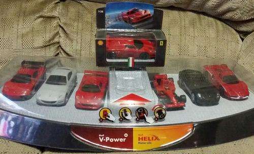 New sealed Shell Ferrari car set Collectors item