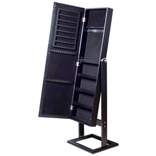 Jewellery Cabinet with Mirror | 2 Colours | OneDayDeal