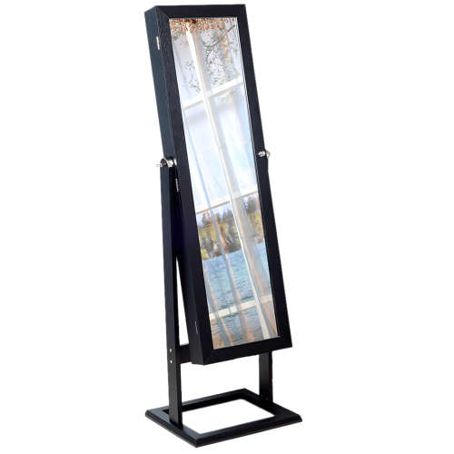 Jewellery Cabinet with Mirror | 2 Colours | OneDayDeal