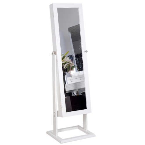 Jewellery Cabinet with Mirror | 2 Colours | OneDayDeal