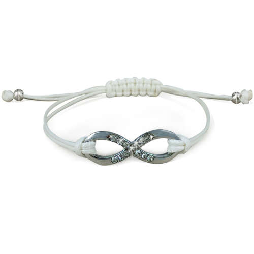 Infinity Bracelet  With Swarovski Elements