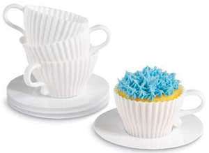 AFTERNOON TEA CUPCAKE MOULD SET