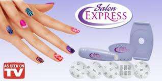 salon express, Nail art stamping kit