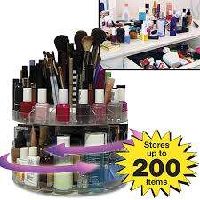 GLAM ROTATING COSMETIC CADDY