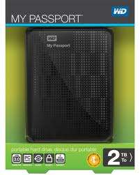 Wd 2TB external hard drive - 2.5''