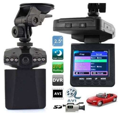 2.5" HD DVR Audio Recorder and Camera, Motion Detection, TV out, High Speed Recording and Many More
