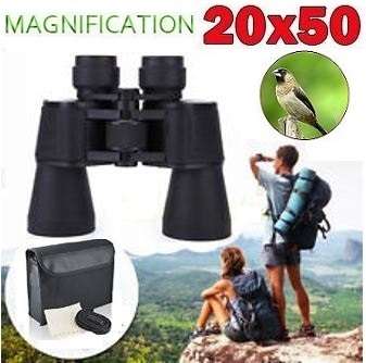 Day & Night Waterproof Binoculars, High Resolution, For Travel and Sports including a Carry Case
